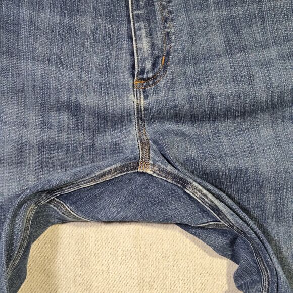 Duluth Flex Ballroom Jeans Relaxed Fit Men 42 x 31  Blue Mid-Rise 6 Pockets - Picture 12 of 12